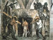 Diego Rivera Into the Mine oil painting on canvas